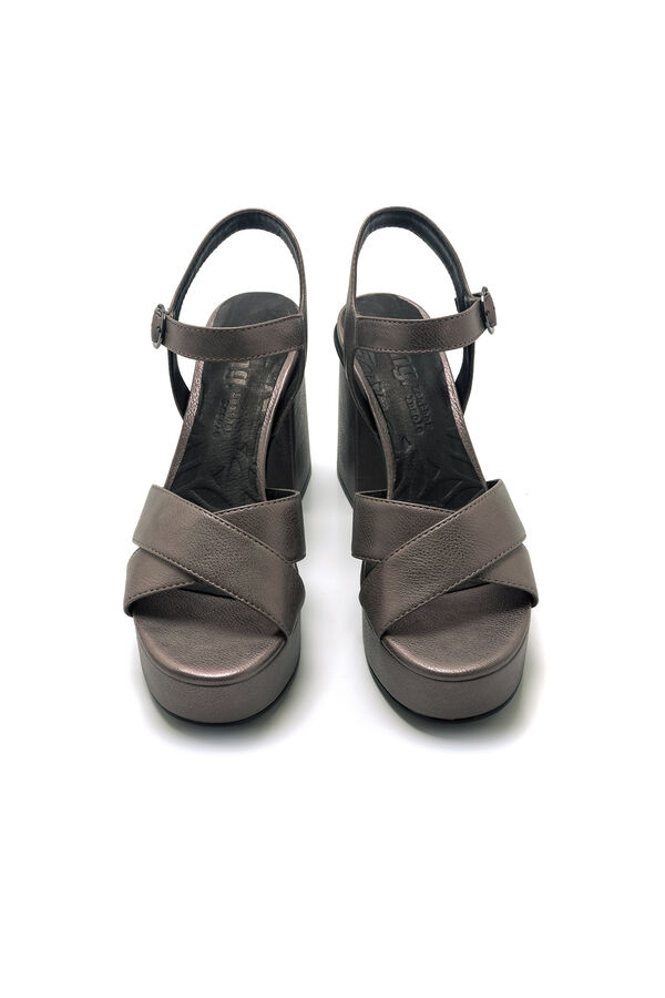 MTNG Sandalia de tacón Sindy gris