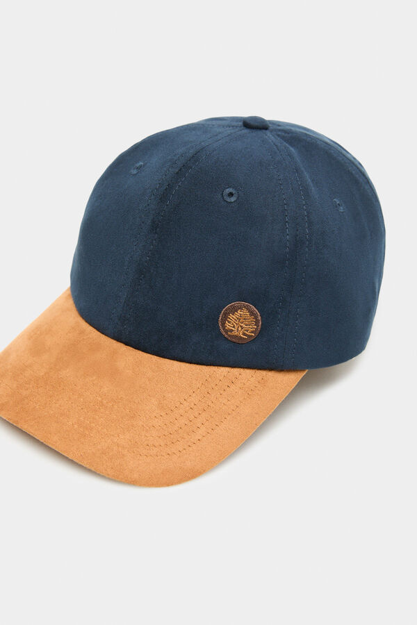 Springfield Gorra beisbolera bicolor azul