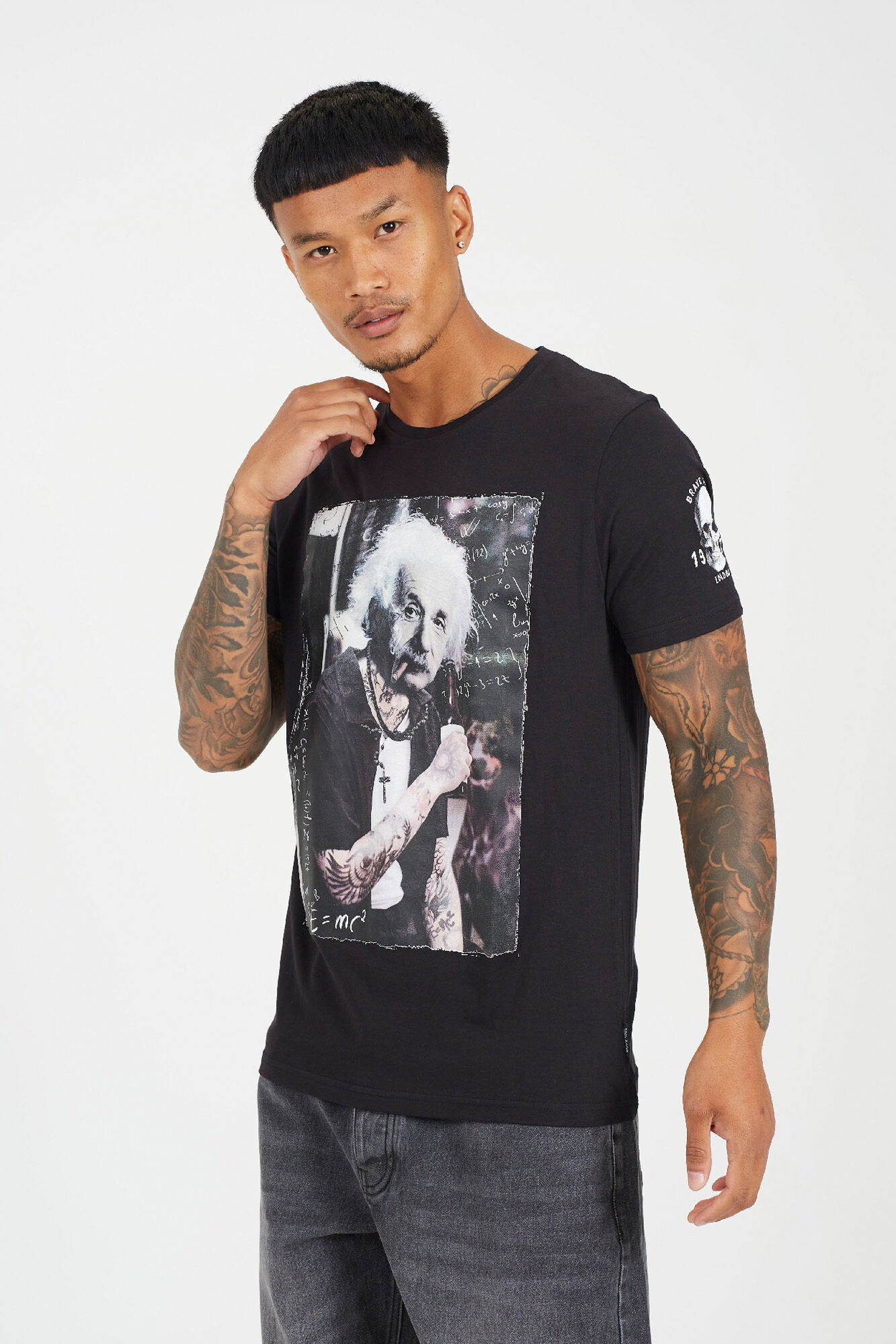 Brave Soul Camiseta "Einstein" manga corta