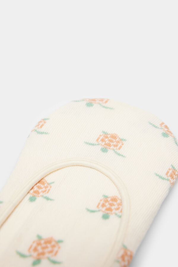 Springfield Meia Invis&iacute;vel Tartarugas cru