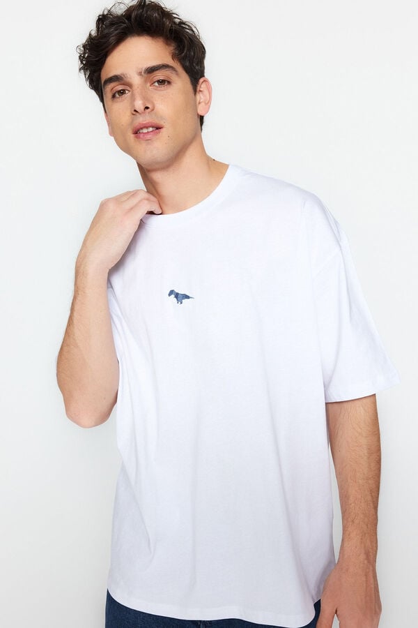 Trendyol T-shirt de manga curta branco