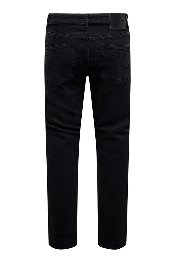 Only & Sons Jeans regular fit. negro