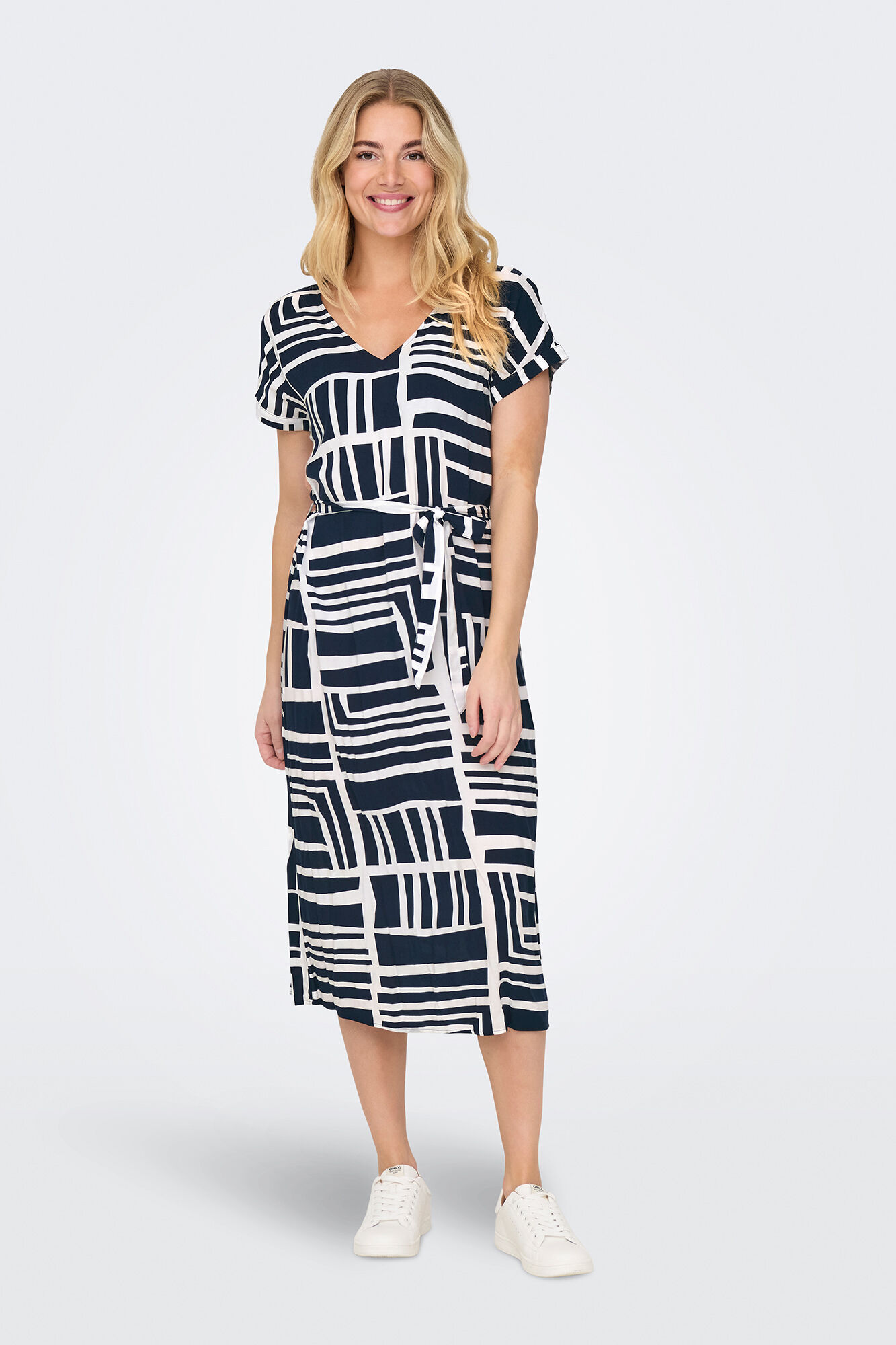 JDY Vestido midi estampado