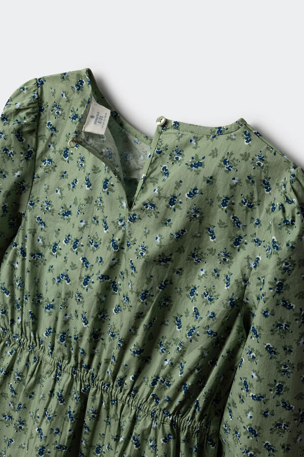 Springfield Kids Vestido flores ni&ntilde;a verde