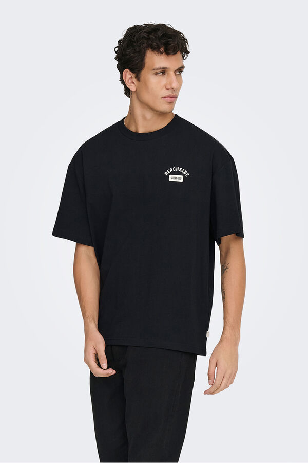 Only & Sons T-shirt Scooby-doo preto