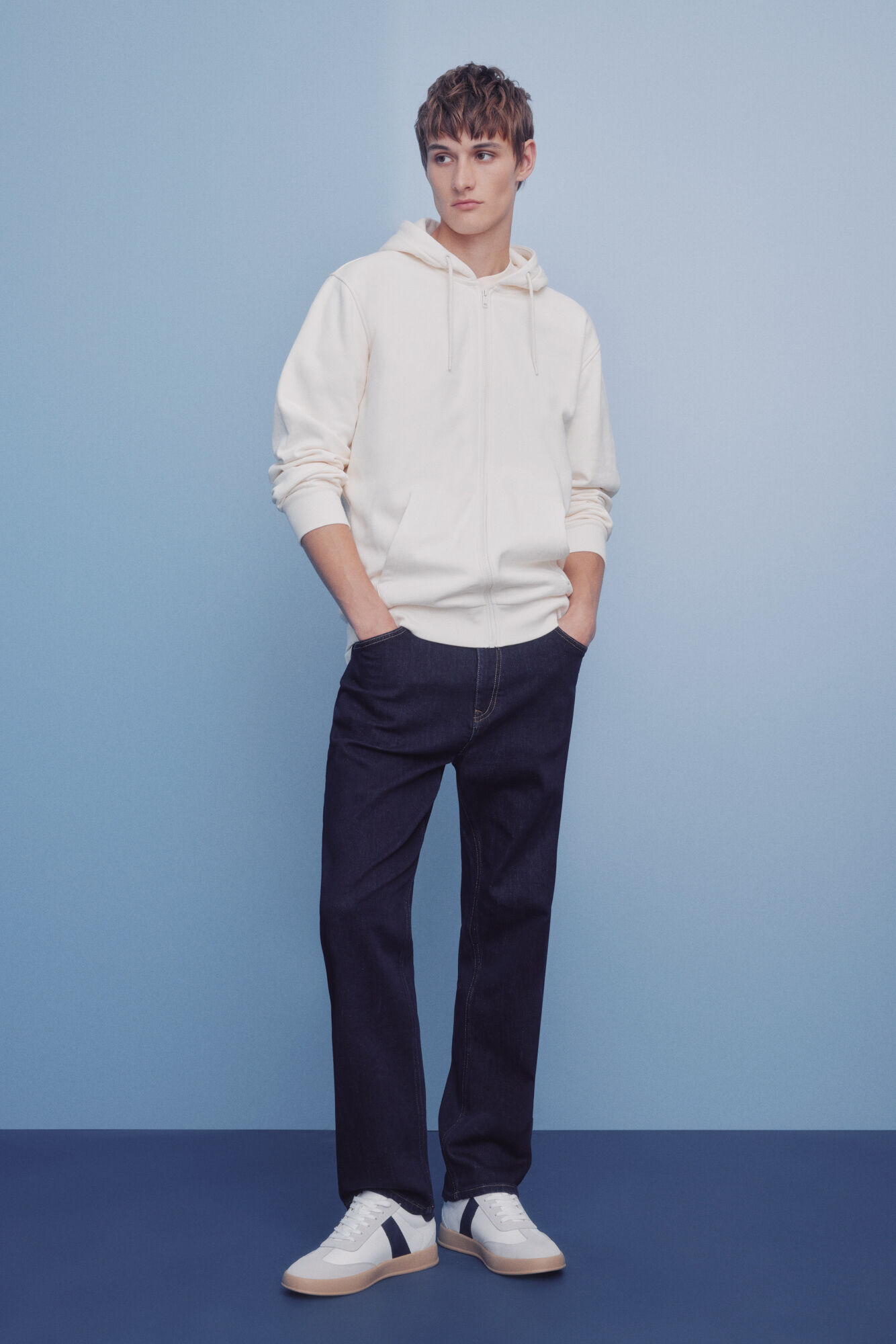 Springfield Cal&ccedil;a jeans lavagem desbotada