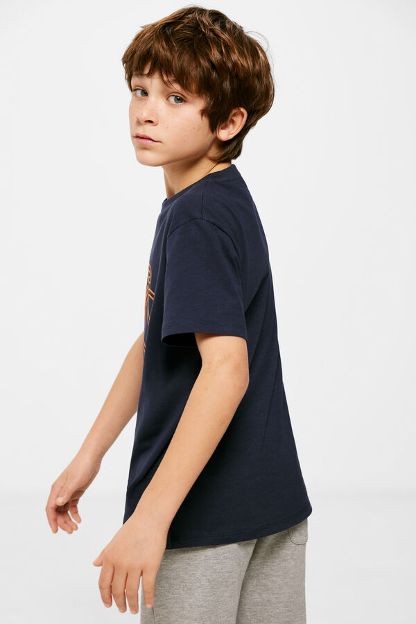 Springfield Kids Camiseta bici niño azul