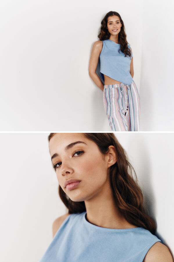 High Spirits Camiseta lichia azul