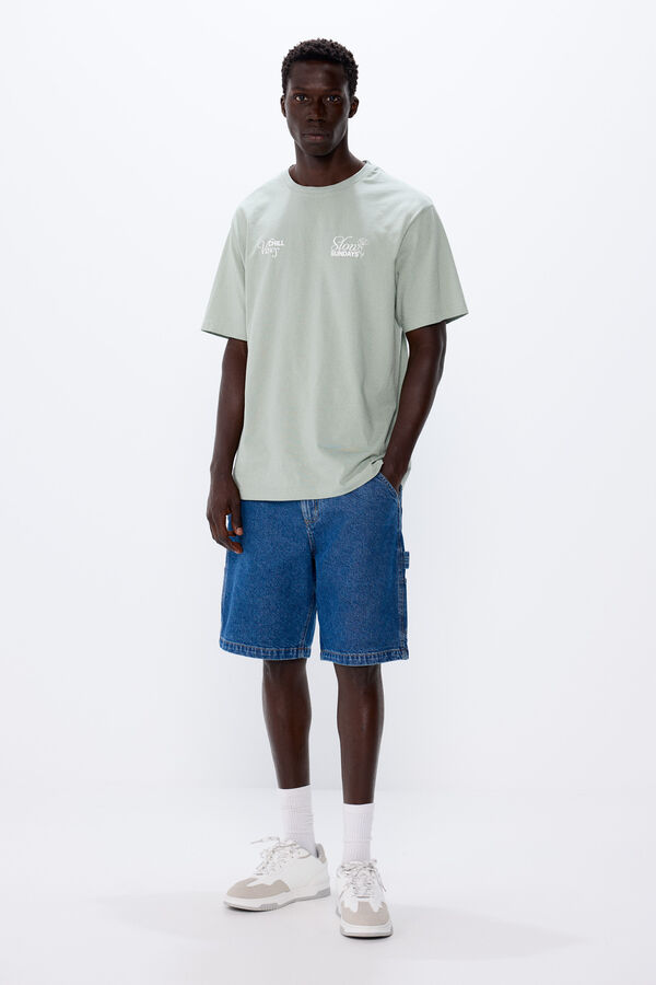 Springfield Camiseta slow sundays estampado