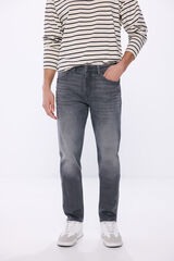 Springfield Jeans slim fit cinza escuro cinzento
