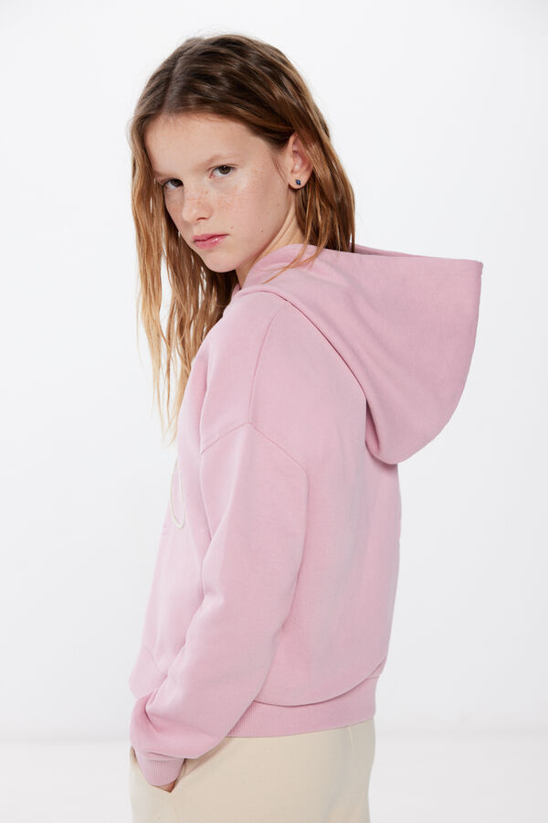 Springfield Kids Sweatshirt capuz bicicleta menina rosa