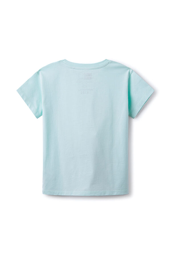 Springfield Kids Camiseta Smiley niña verde