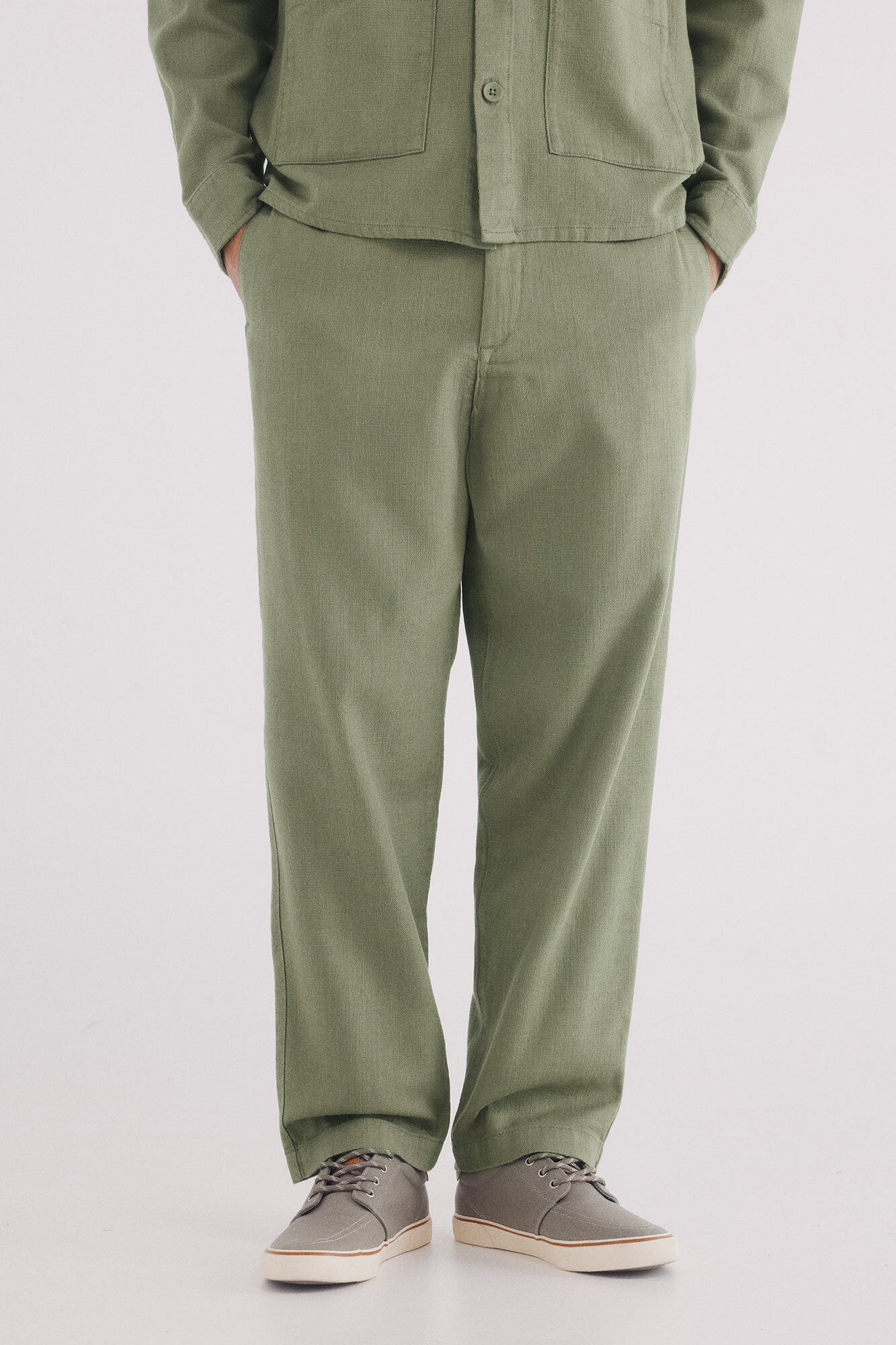 Springfield Pantal&oacute;n dobby straight fit