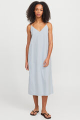 Jack & Jones Vestido midi tirantes azul