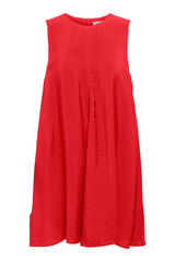 JDY vestido mangas vermelho