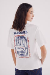 Springfield Camiseta "Sardinhas" estampado