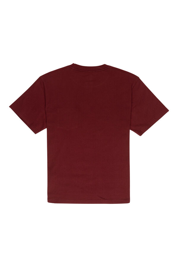 Element Basic Pocket - Camiseta para Hombre rojo