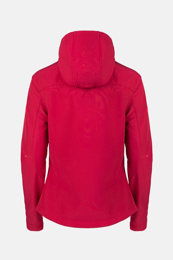 Izas Jaqueta corta-vento softshell com capuz rosa