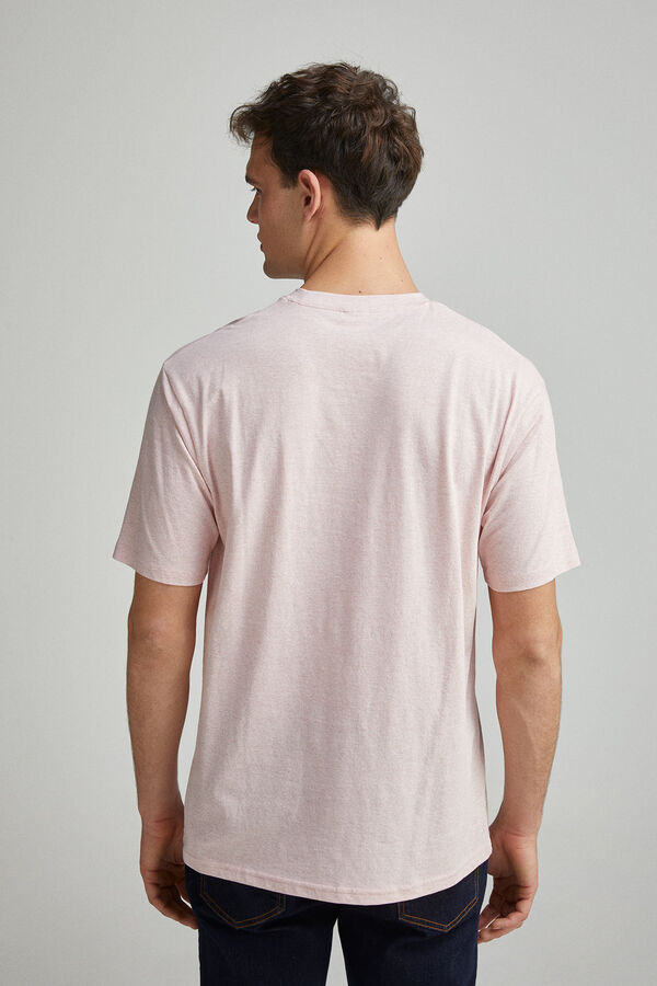 Springfield Camisola microrriscas rosa