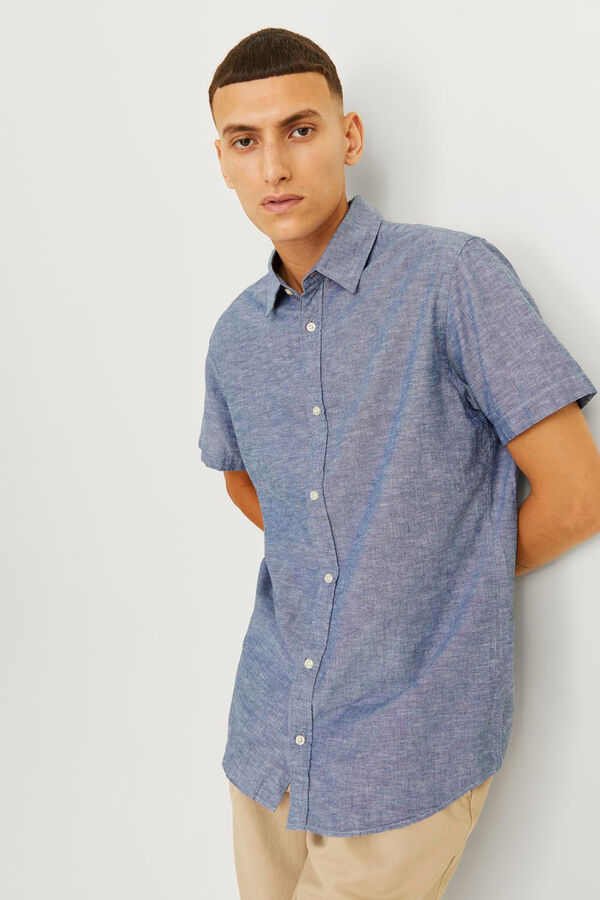Jack & Jones Camisa slim fit azul