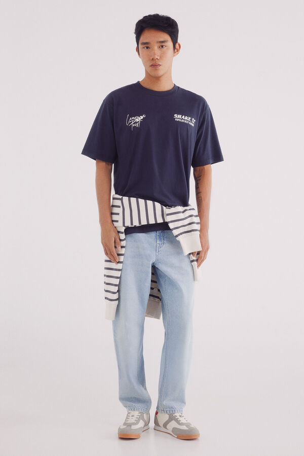 Springfield Camiseta shake it azul