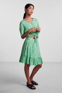 Pieces Saia curta com folho.