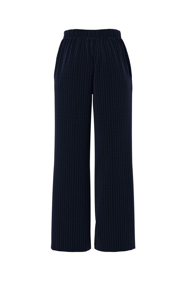 Pieces Cal&ccedil;as de riscas cinzento