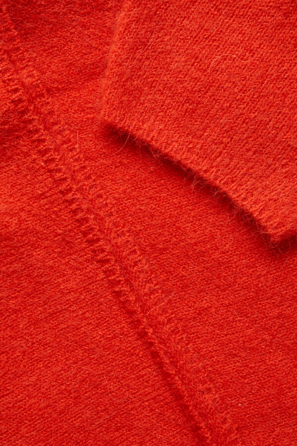 Jack & Jones Camisola gola em bico vermelho