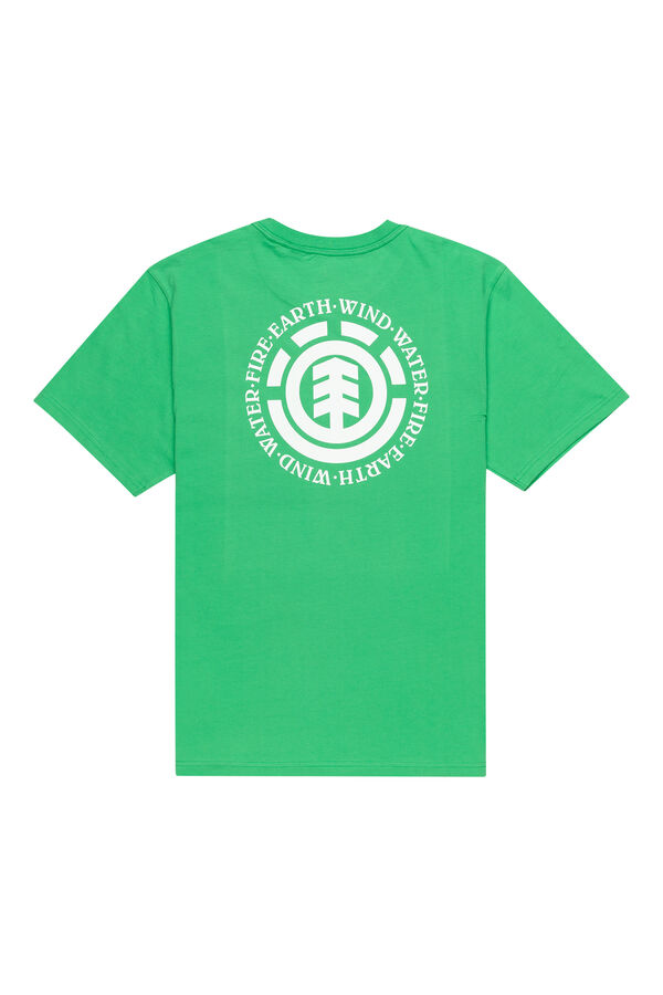 Element Seal BP - Camiseta de manga curta para homens verde