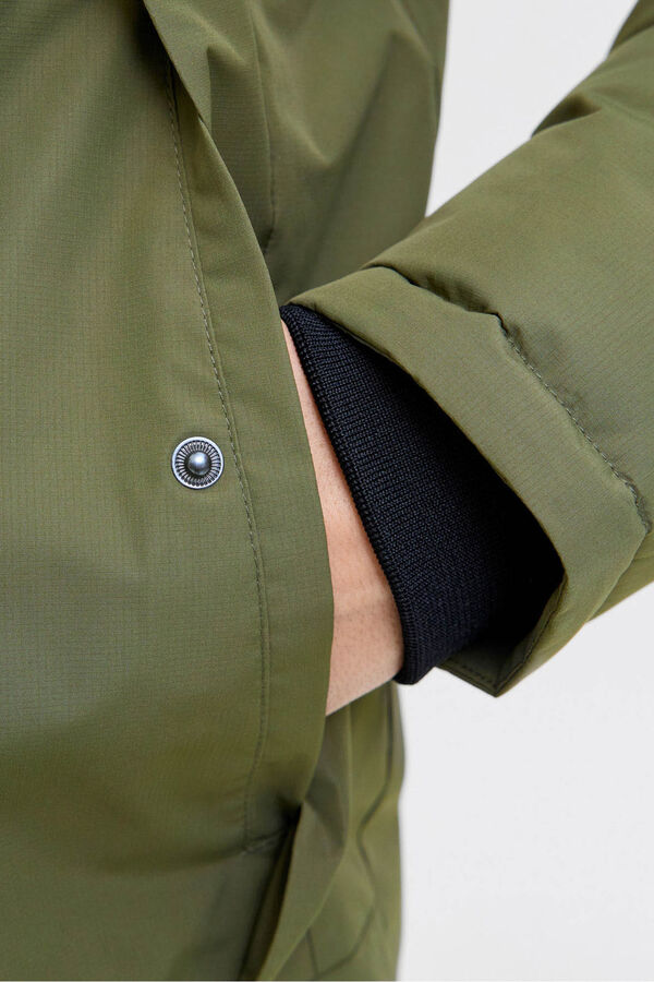 Jack & Jones Casaco acolchoada bicolor verde