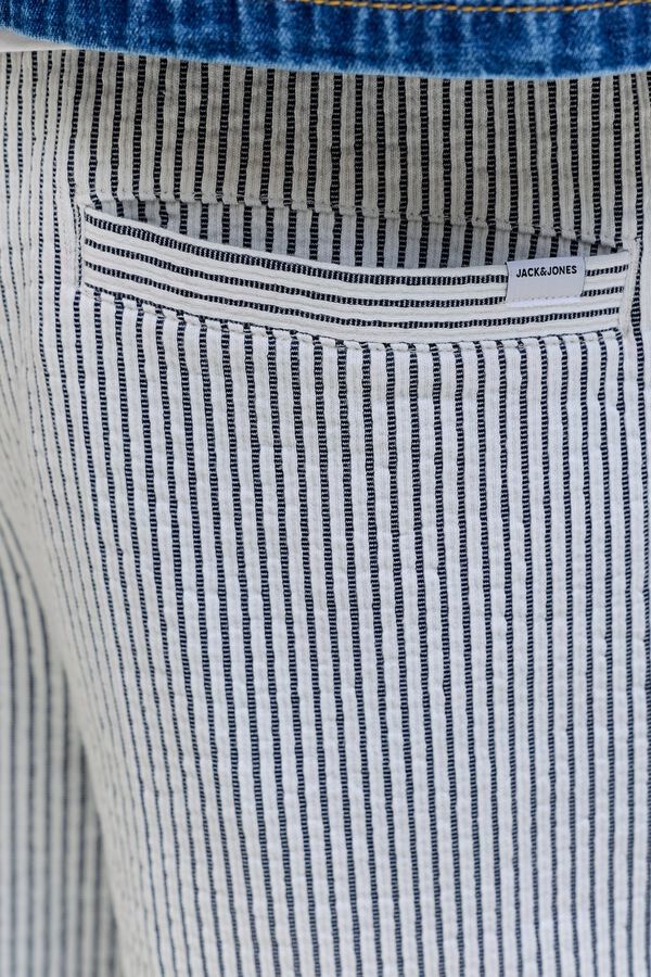 Jack & Jones Bermuda felpa relaxed blanco