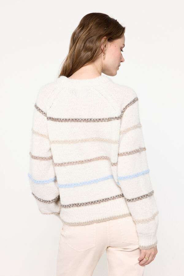 Pieces Jersey de punto de mujer gris