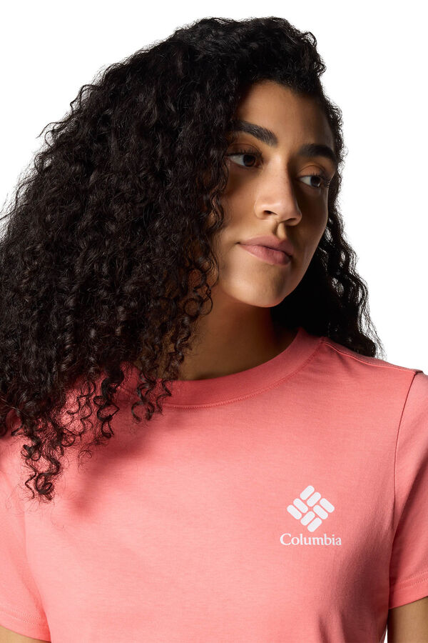 Columbia Camiseta con estampado Rolling Bend&trade; de Columbia para mujer rosa