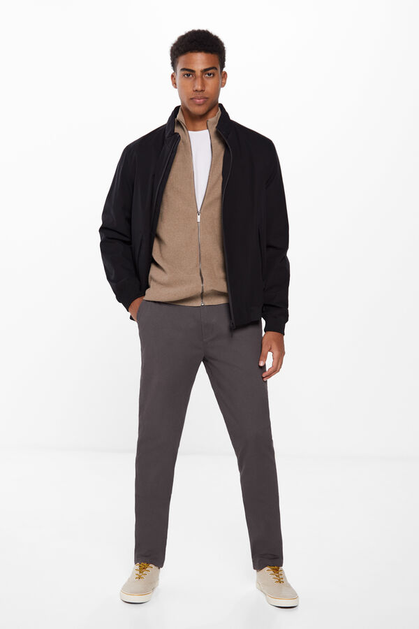 Springfield Casaco t&eacute;cnico preto