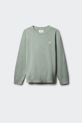 Springfield Kids Camisola b&aacute;sica com cotoveleiras para menino. verde
