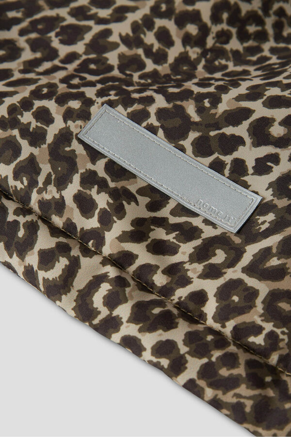 Name It Sobretudo com estampa animal bege