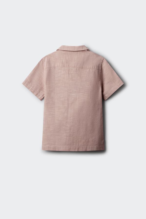 Springfield Kids Camisa de manga curta leve para menino rosa