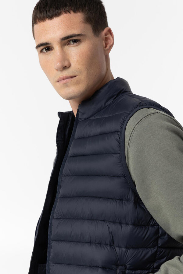 Tiffosi Chaleco acolchado azul