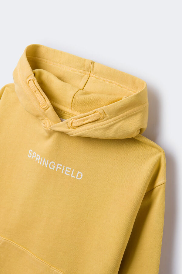 Springfield Kids Sudadera capucha logo ni&ntilde;o estampado