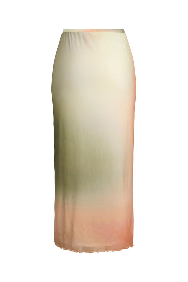 Jack & Jones Saia mesh comprida cru