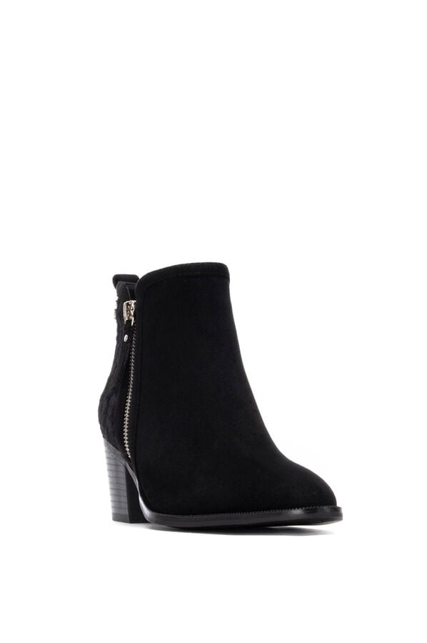 XTI Bota de salto alto preto