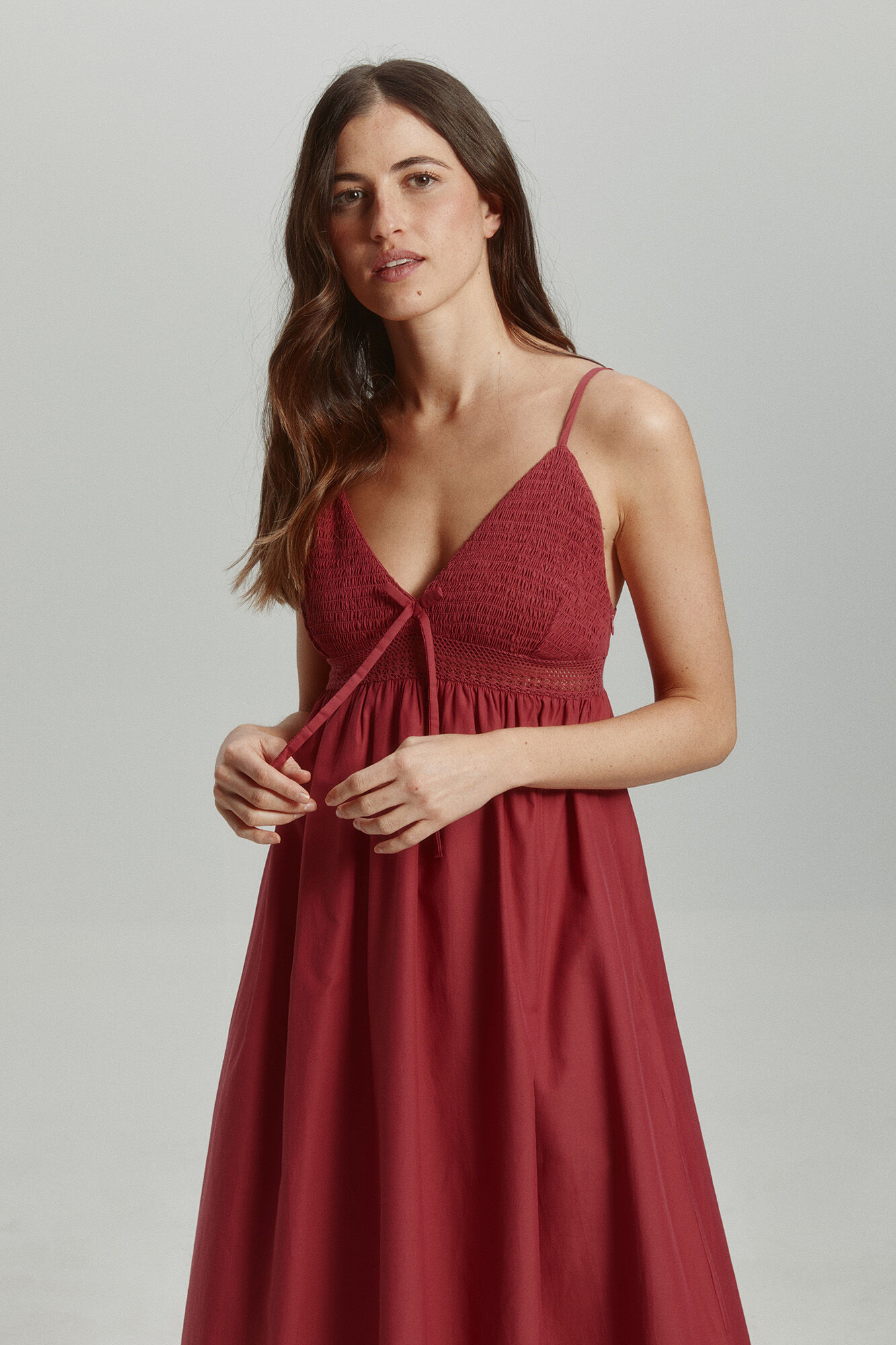 Only Vestido largo tirantes