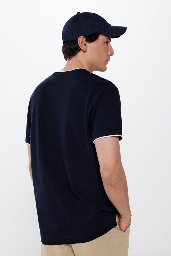 Springfield Jersey manga corta azul