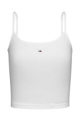 Tommy Jeans Top de tirantes de mujer Tommy Jeans blanco