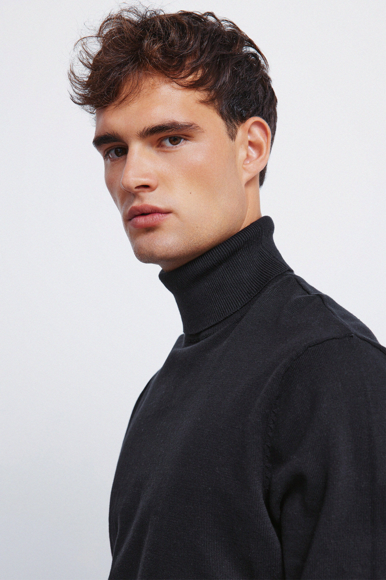 Springfield Jersey b&aacute;sico cuello alto