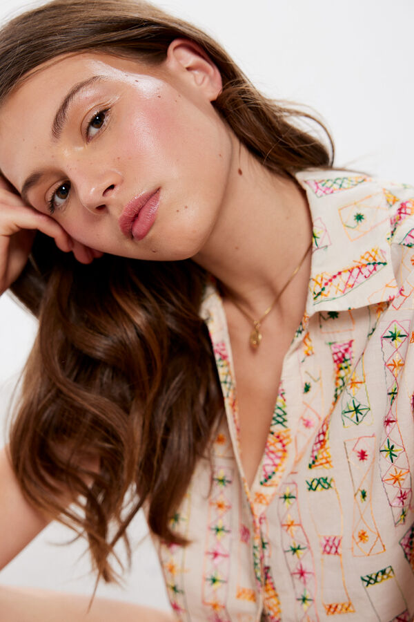 High Spirits Blusa Indie beige