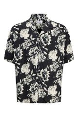 Jack & Jones Camisa loose fit em viscose preto
