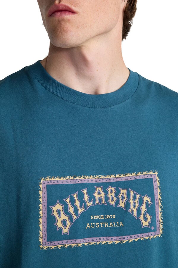 Billabong T-shirt manga curta azul