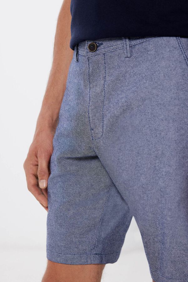 Springfield Bermuda oxford comfort fit azul
