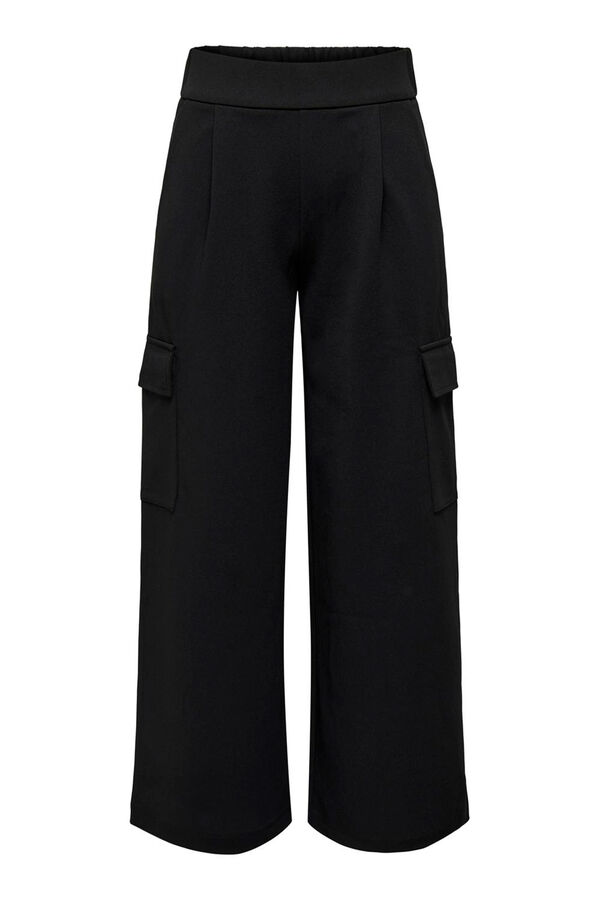 JDY Pantl&oacute;n largo negro